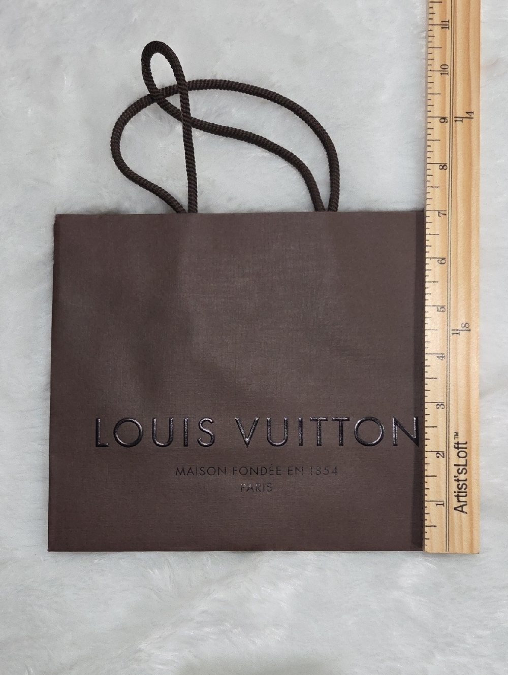 Louis Vuitton Dark Brown Branded Gift/Shopping Bags (Pair) - Picture 3 of 4